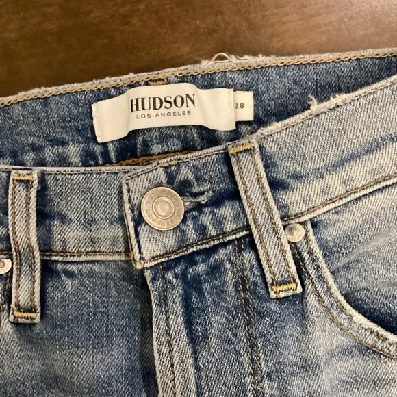 Hudson 28x30 Zack Skinny Men’s Jeans Stretch Light Wash
